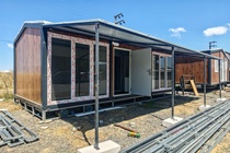 21 M2 iki odalı Verandalı Konteyner